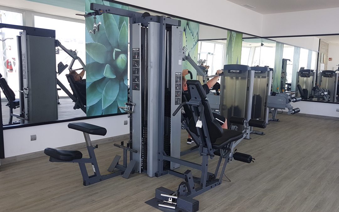 Apertura de nuevo gimnasio del Club Hotel Riu Vistamar Amadores en Gran Canaria con máquinas de la Marca Precor