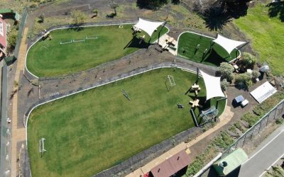 Césped artificial en el colegio Oakley Gran Canaria