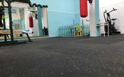 Pavimento deportivo ECOFLEX 10MM de Paviflex Gym Flloring en Las Palmas