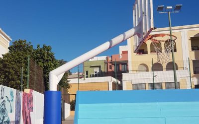 Protectores en el CEIP Léon y Castillo en Las Palmas de Gran Canaria