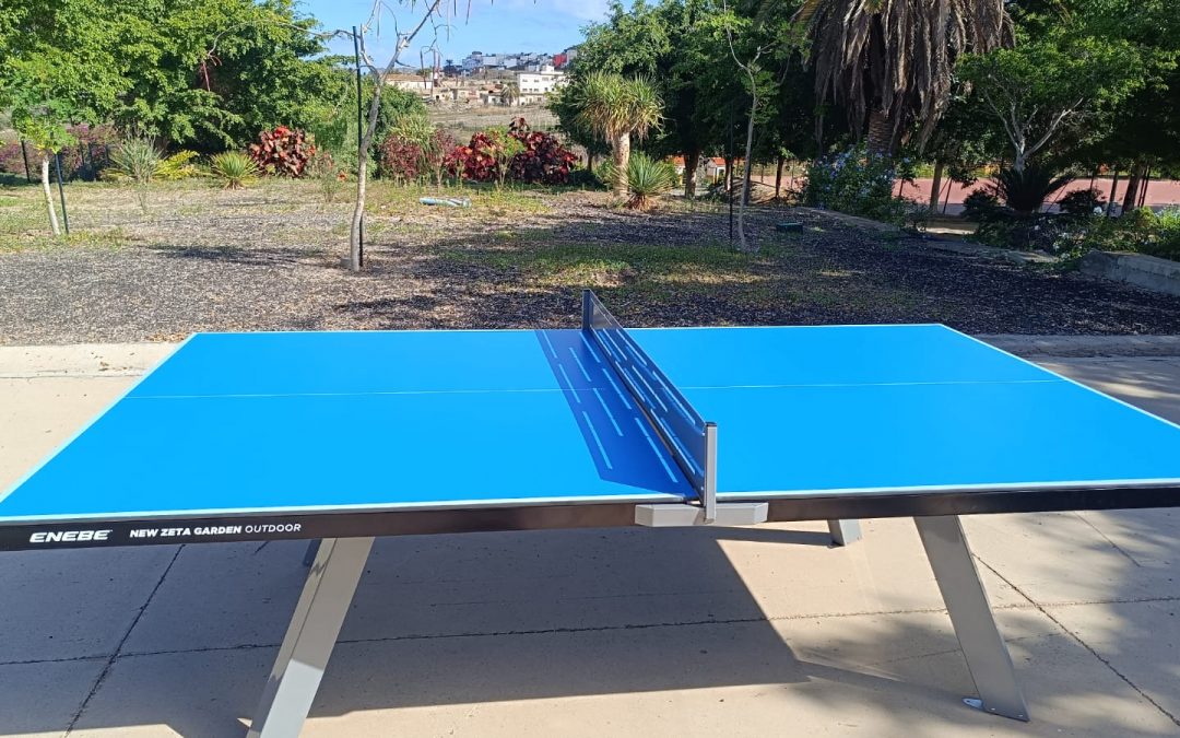 Suministro e instalación de mesas de ping pong en diferentes zonas de Las Palmas de Gran Canaria para el «Instituto Municipal para la Promoción de la Actividad Física y el Deporte».