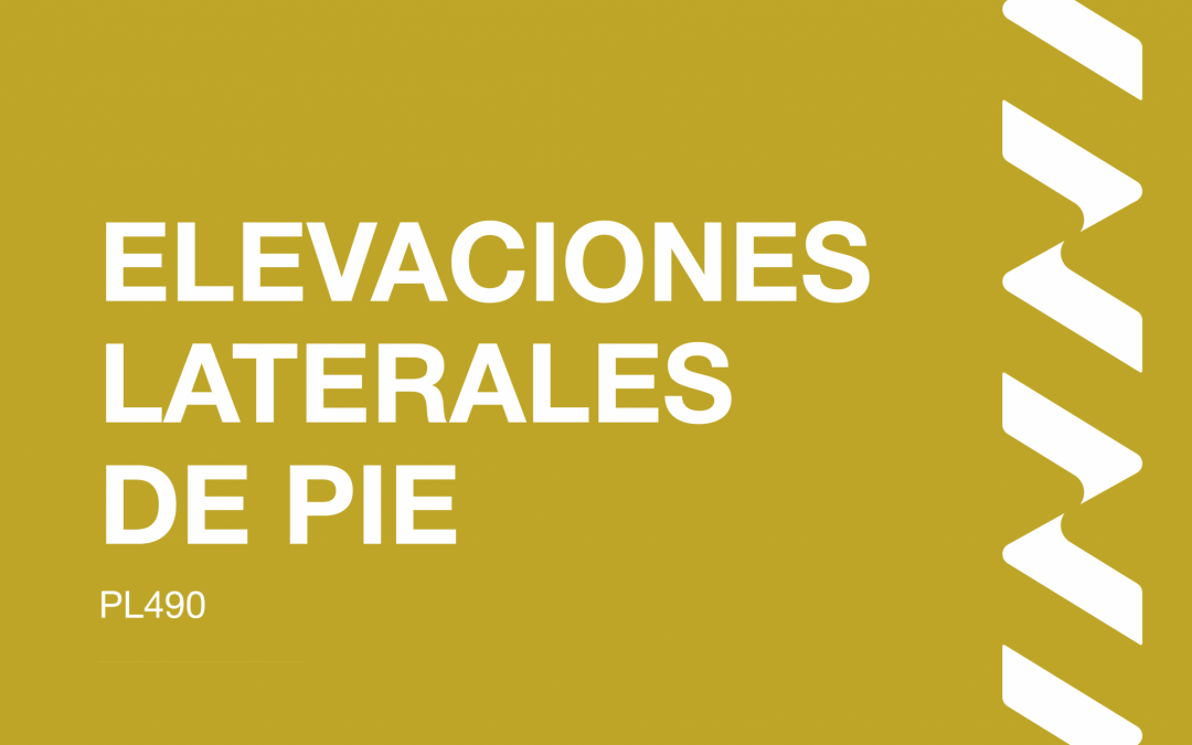 ELEVACIONES LATERALES DE PIE